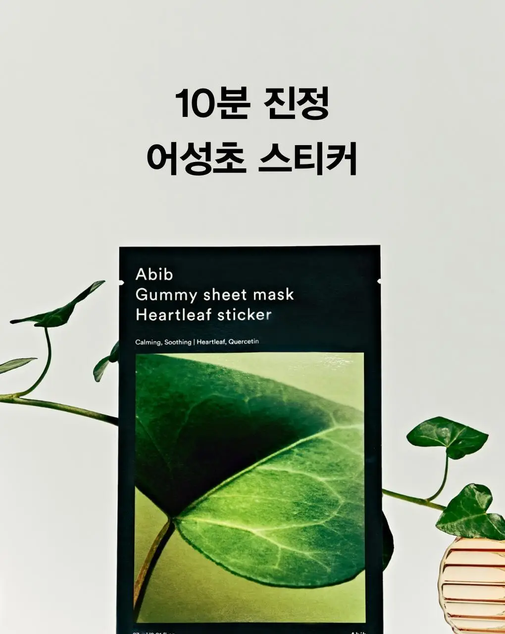 [10매/5종] 아비브 껌딱지 시트 마스크 스티커 10매 (어성초/수분초/마데카소사이드/콜라겐밀크/비타) 상세페이지 12